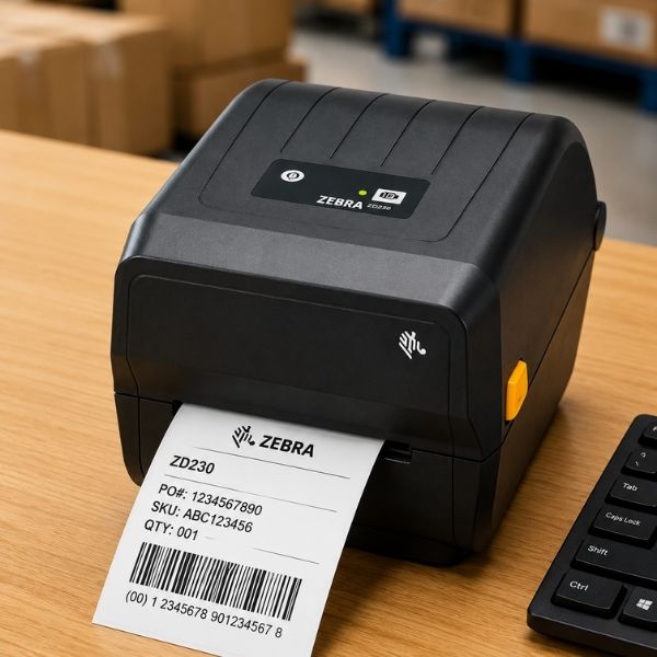 Zebra ZD230 Thermal Transfer or Direct Label Printer | 4.09 inch | 203 dpi | USB | 2 years warranty - Image 4