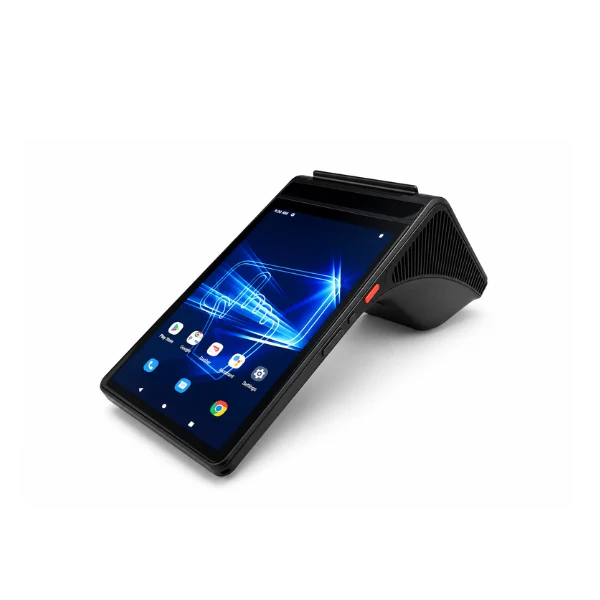 Android POS | SRK T606B | 8" Display | 4GB RAM + 64GB Storage | Android 14 | 3" Printer | Barcode Scanner