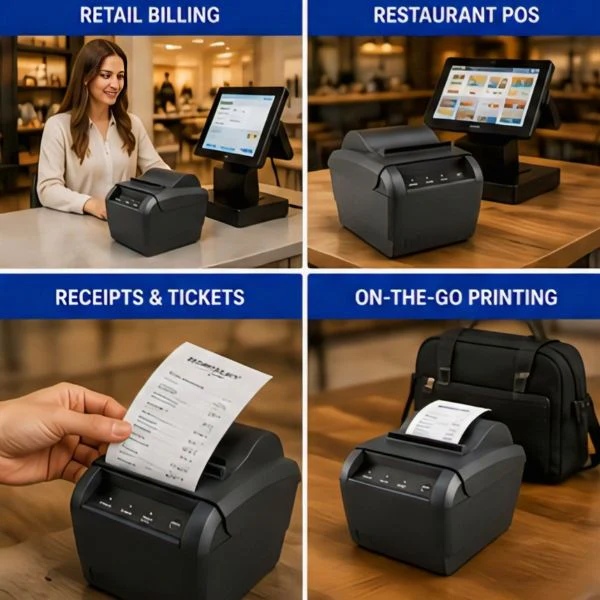 Posiflex AURA PP-8802 Thermal Printer | 3 Inch | 203 dpi | USB+Serial - Image 4