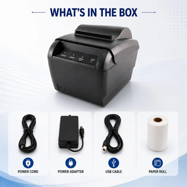 Posiflex AURA PP-8802 Thermal Printer | 3 Inch | 203 dpi | USB+Serial - Image 5
