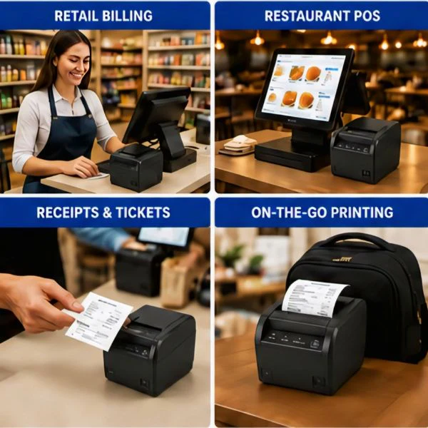 Posiflex AURA PP-8803 Thermal Printer | 3 Inch | 203 dpi | USB+Serial+LAN - Image 4