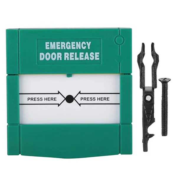 Emergency Break Glass Box |Size:10x10x10mm | Fire Alarm Safety- Door Access Control - Image 4