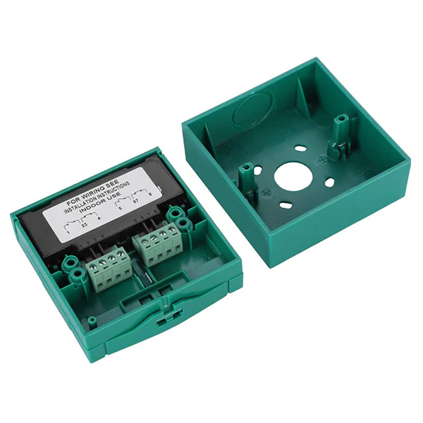 Emergency Break Glass Box |Size:10x10x10mm | Fire Alarm Safety- Door Access Control - Image 5