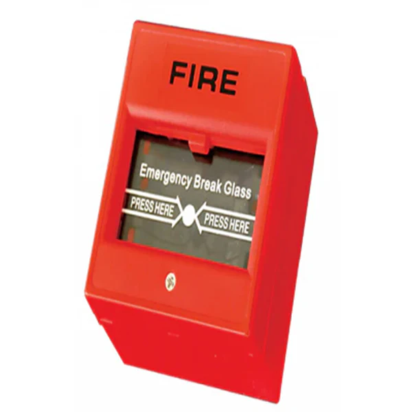 Emergency Break Glass Box | Fireproof Material |Size:10x10x10mm | Red Safety System