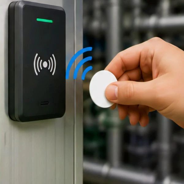 RFID NFC HF Token Round Tags | Read Range up to 7cm- For Metal Surfaces & Industrial Equipment - Image 3