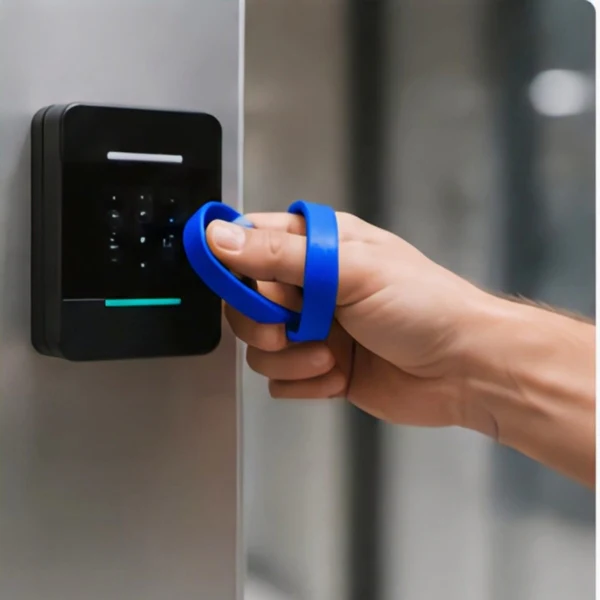 RFID HF Silicone Wristband Tags | Read Range up to 10 cm -For Access Control & Attendance - Image 3