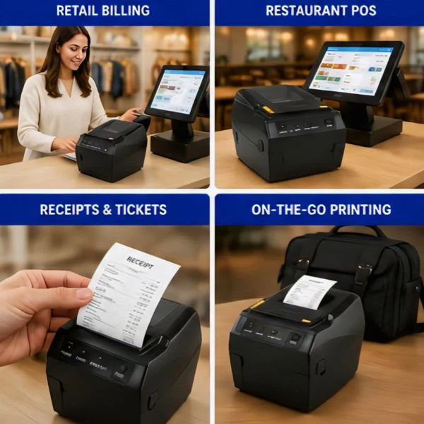 Honeywell Impact IH2 Thermal Transfer or Direct Thermal Printer | 4 inch | 203 Dpi | USB+Ethernet - Image 4