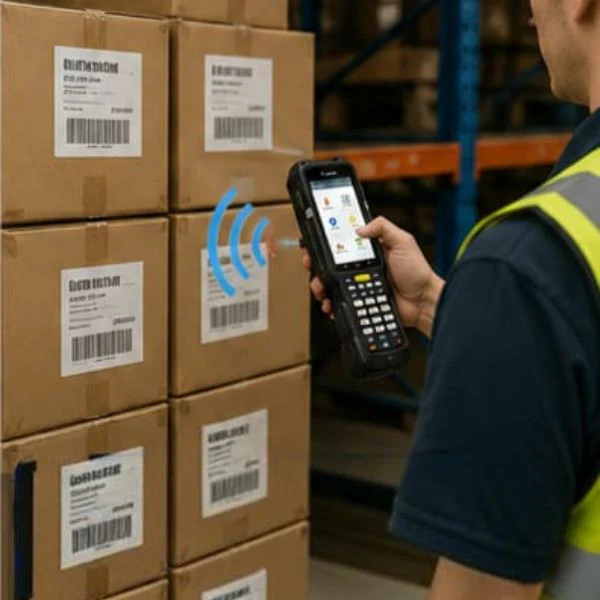 Zebra-MC3300 RFID UHF Handheld Reader | 4" Touch Display | Android 11 | Read Range 6+Mtr | NFC+QR | 4GB+32GB | USB+WLAN+Bluetooth - Image 3