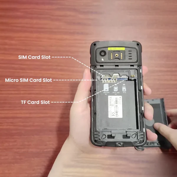 Newland MT90 1D & 2D Handheld Mobile Terminal | 4+64GB ROM | 5" Display | NFC | WIFI+USB - Image 6