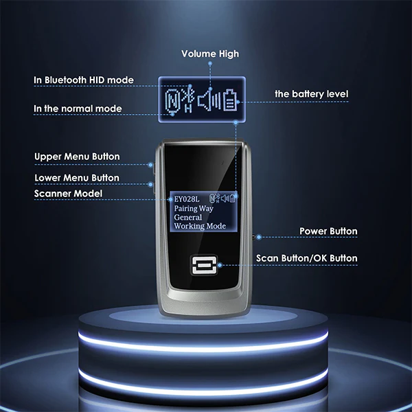 Wireless Pocket Data Collector |SRK-PDT3000 | 2D Bluetooth Scanner - Image 3