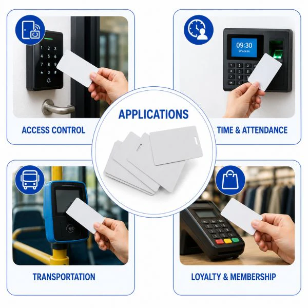 RFID LF Thick Proximity Smart Card| Attendance cards | 125.5 Khz- For Access, ID & Payment - Image 5