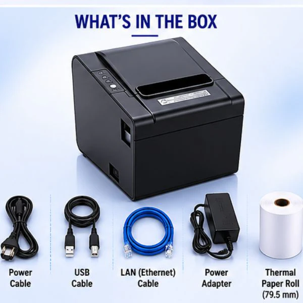 RP80 H1 3 inch Thermal Receipt Printer | USB, Ethernet - Image 5