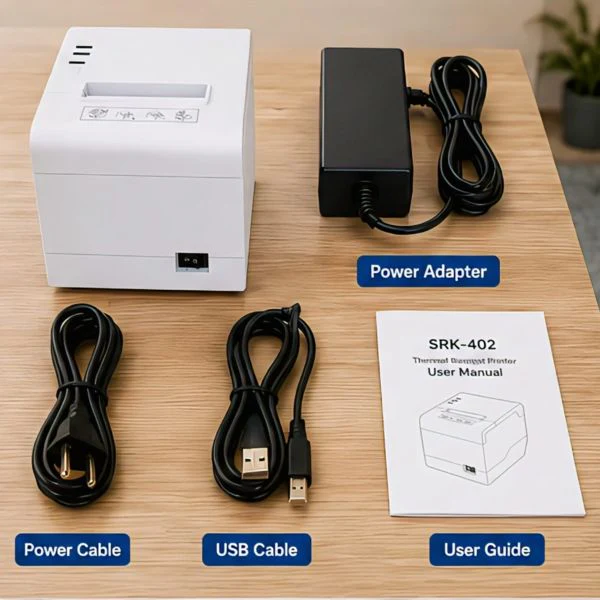 Thermal Receipt Printer |SRK-402 | 3 Inch | 203 dpi | USB+Bluetooth - Image 5
