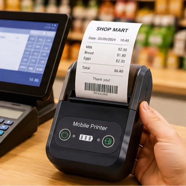Direct Thermal Printer| SRK-58B |Bluetooth | Android & IOS | 203 DPI - Image 3