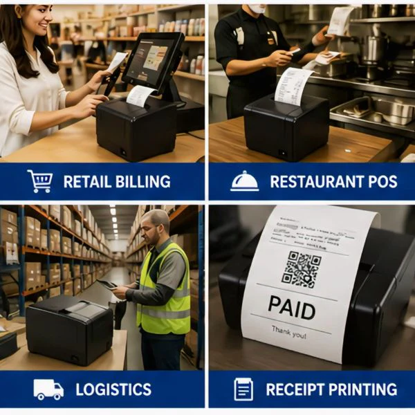 Thermal Receipt Printer|SRK HL-300 3Inch | USB - Image 4