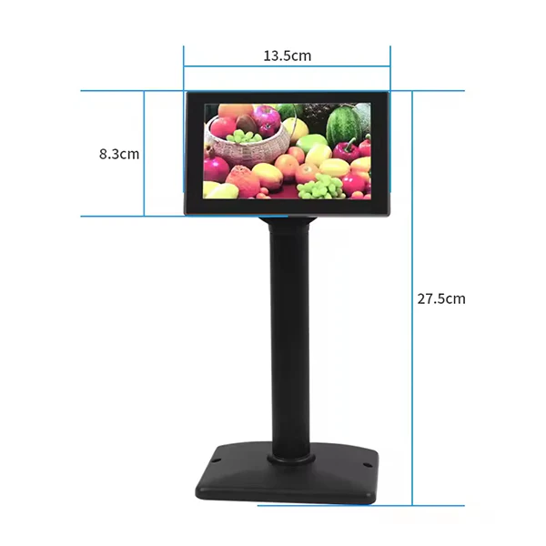 Customer POS Display |SRK-BS500-II | TFT-LCD Display | 5 inch Color Panel | | USB | 1 year warranty - Image 4