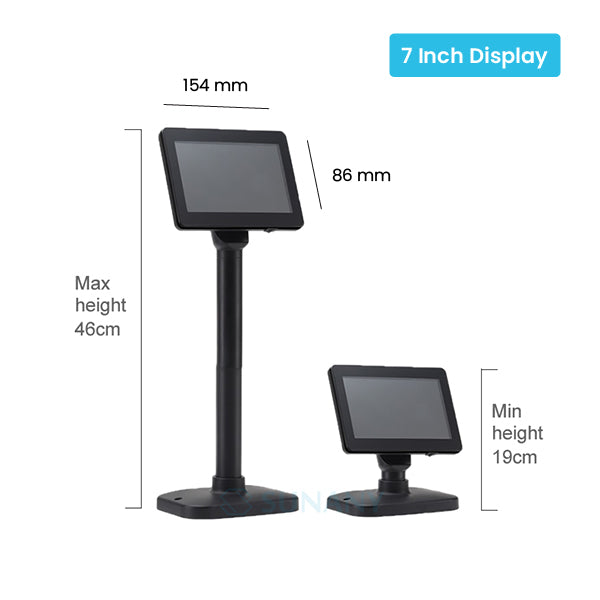 Customer POS Display |SRK-BS700-I | TFT-LCD Display | 7 inch | USB3.0/HDMI | 1 year Warranty - Image 6