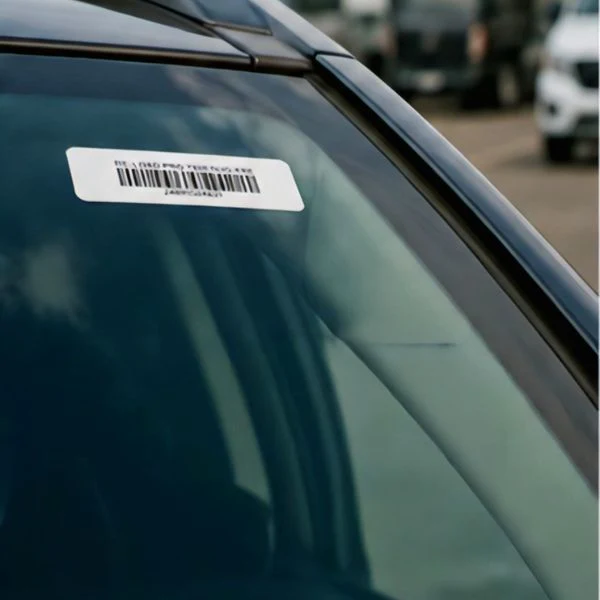 RFID UHF Vehicle soft Label Tag| Read 8 mtr- For Vehicle & Fleet Tracking - Image 3