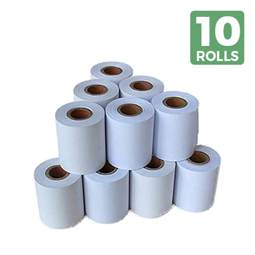 SRK Thermal Printer Rolls | Pack of 10 | 79mm X 30Mtr | 50 GSM - Image 3