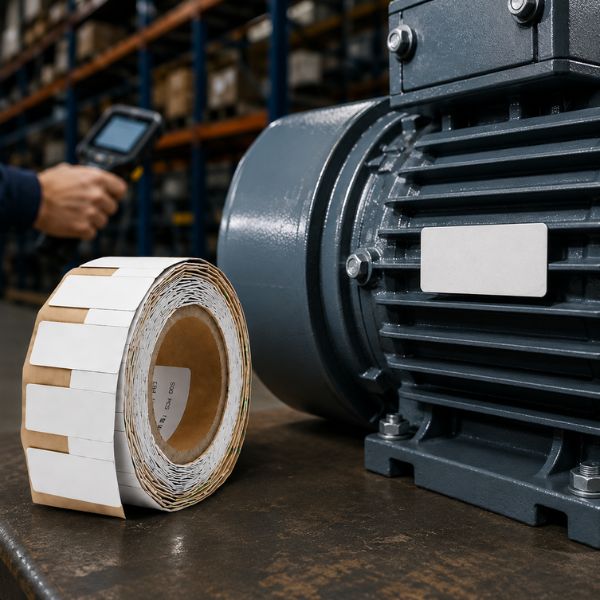 RFID UHF Flexible Anti-metal Tag | Read 3 Mtr- For Metal Surfaces & Industrial Equipment - Image 3