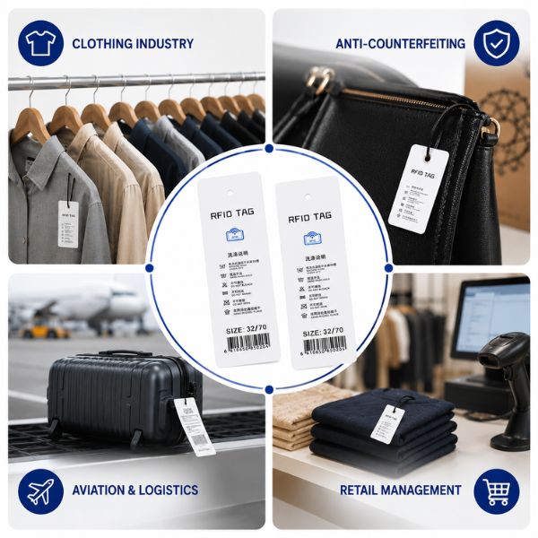 RFID UHF Garment Hang Tag| Read 2-3 Mtr- For Garment & Inventory Tracking - Image 5