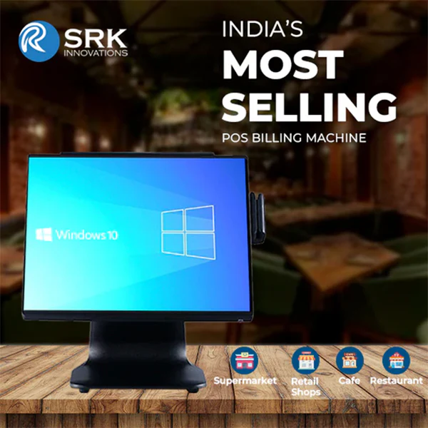 Windows POS |SRK WD-J4125| Windows 11 | 15.1" Display | 8GB RAM+128GB SSD | RS232+USB - Image 3