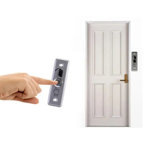 Exit Button | Stainless Steel Plate| Touch |Size:91x28x20mm -Access Control Release - Image 5
