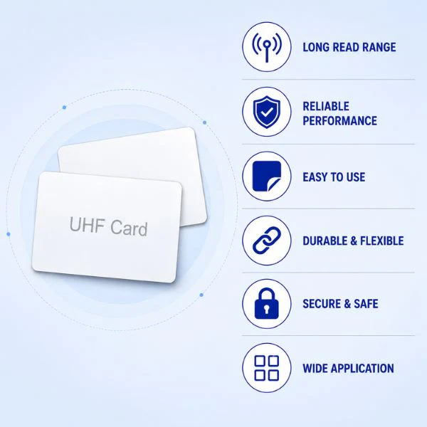 RFID UHF Smart Card | Up to 10 Mtr- For Access, ID & Payment - Image 4