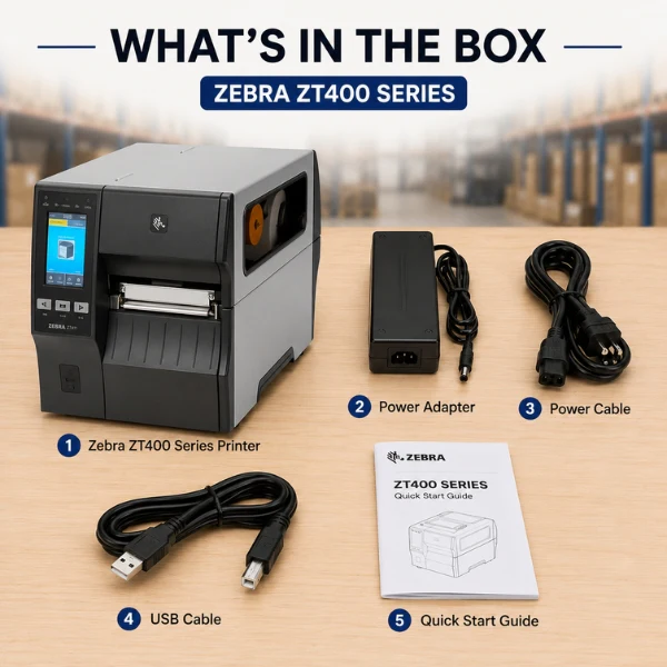 Zebra ZT411 RFID Industrial Printer | UHF RFID Label Printer & Encoder - Image 5
